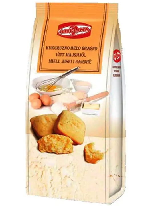 Adelina Vitt Majsmjöl 1kg ✖ 12