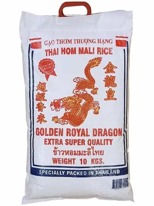 Golden Royal Dragon Thai Jasminris (Hom Mali ris) 10kg