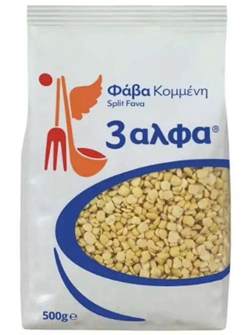 3alfa Split Fava (Grekiska Favabönor) 500g ✖ 20