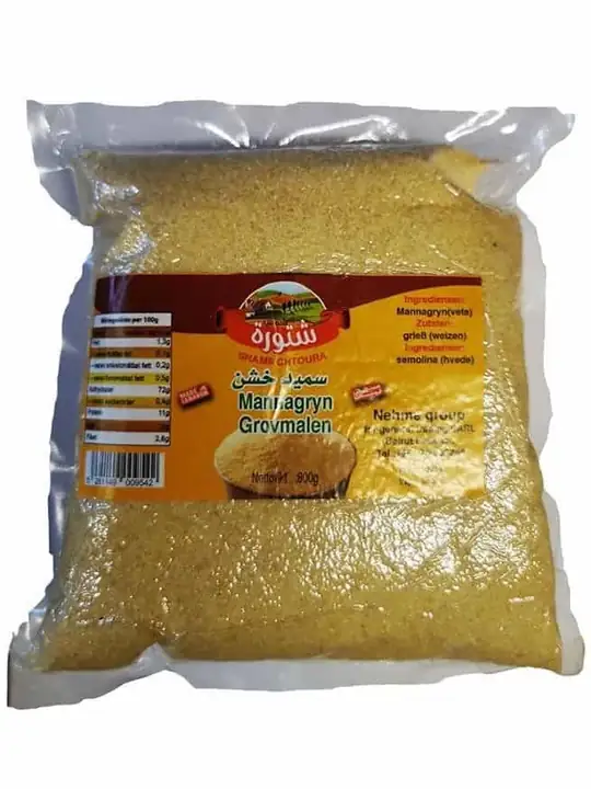 Chtoura Garden Grovt Mannagryn 800g ✖ 12