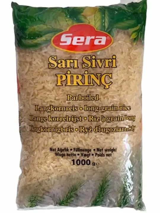 Sera Gult Långkornigt Ris 1kg ✖ 10