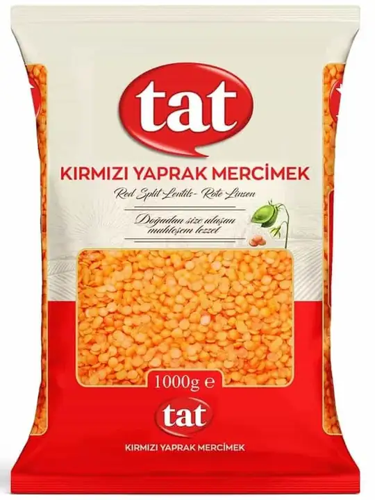 Tat Röda Linser Halvor 1kg ✖ 15