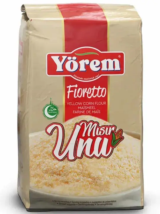 Yörem Fioretto Gult Majsmjöl 1kg ✖ 10