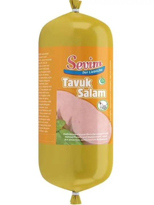Sevim Kycklingsalami 1.6kg ✖ 6