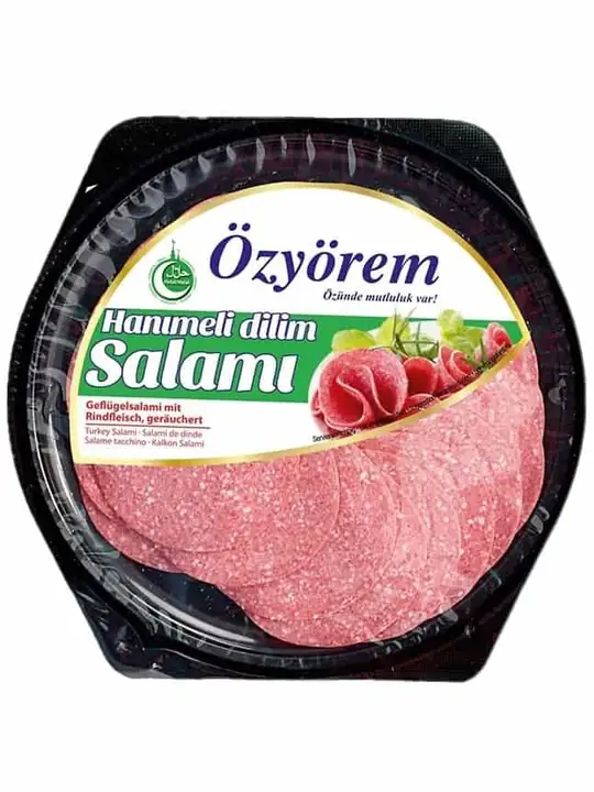 Özyörem Hanımeli Skivad Kalkonsalami 80g ✖ 12