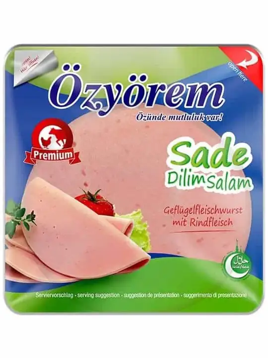 Özyörem Skivad Salami (Nöt & Kyckling) 200g ✖ 12