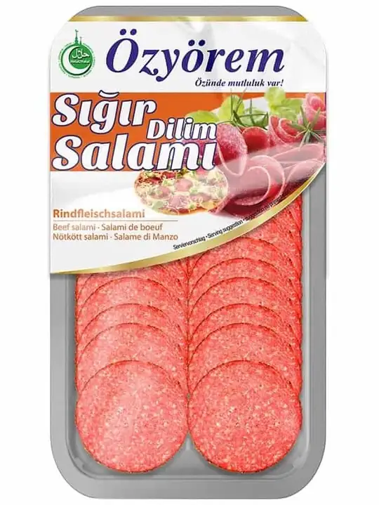 Özyörem Skivad Nötköttsalami 80g ✖ 12