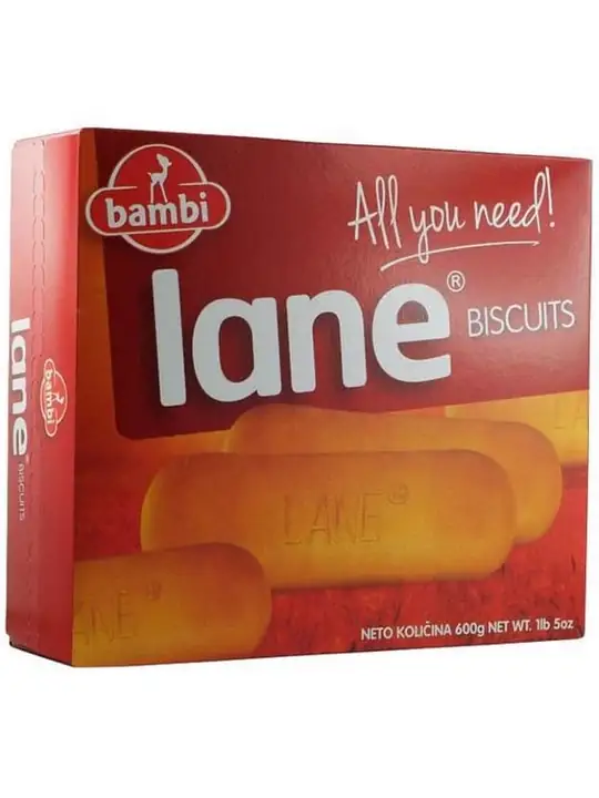 Bambi Lane Kex 600g ✖ 6