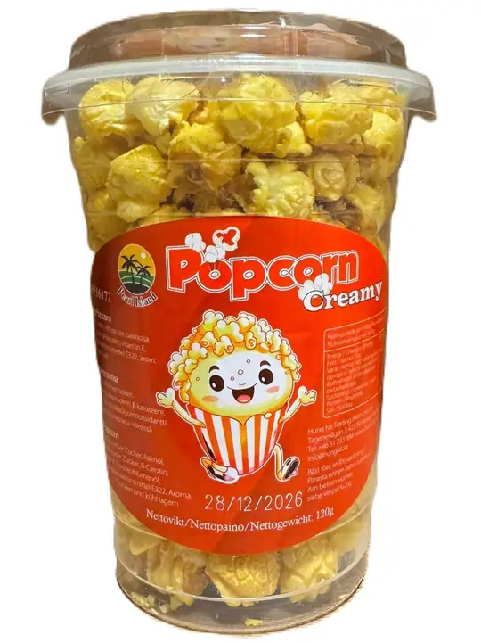 Pearl Island Snack Popcorn Smör 120g ✖ 30