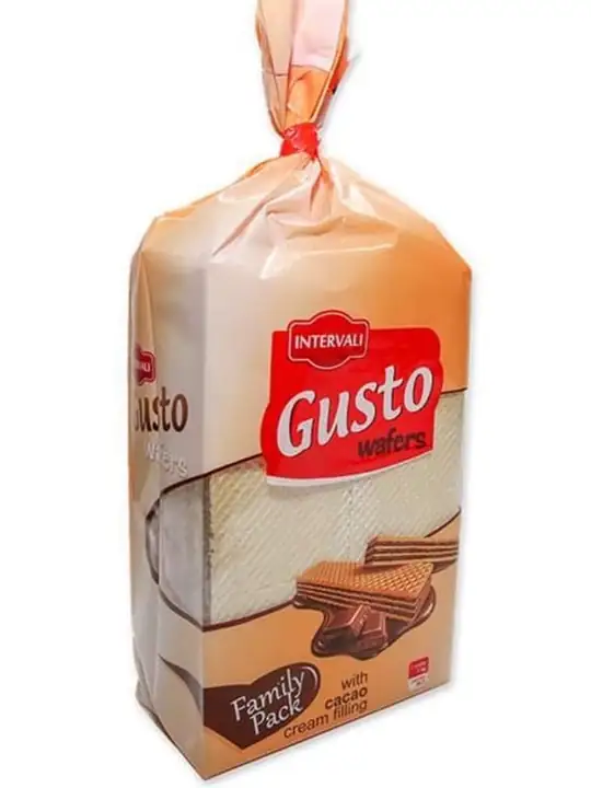 Gusto Kakao Wafers 630g ✖ 8