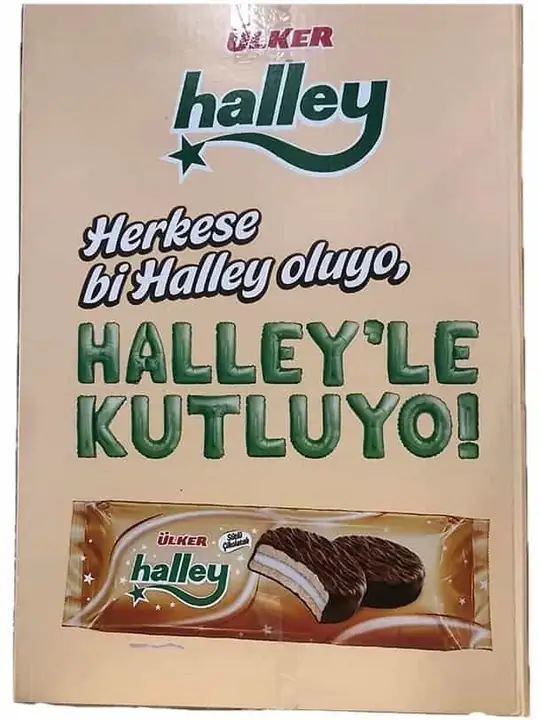 Ulker Halley Smörgåskex 240g ✖ 64