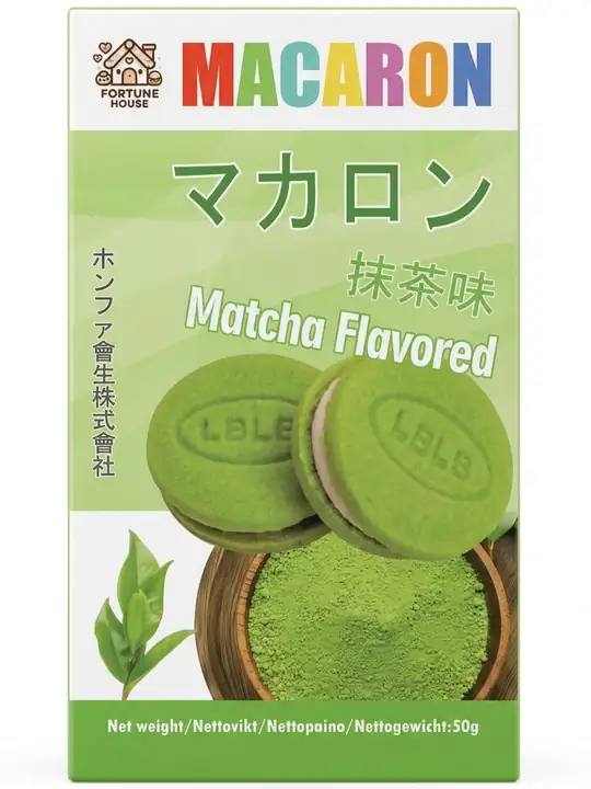 Fortune House Macaron Matcha 50g ✖ 48