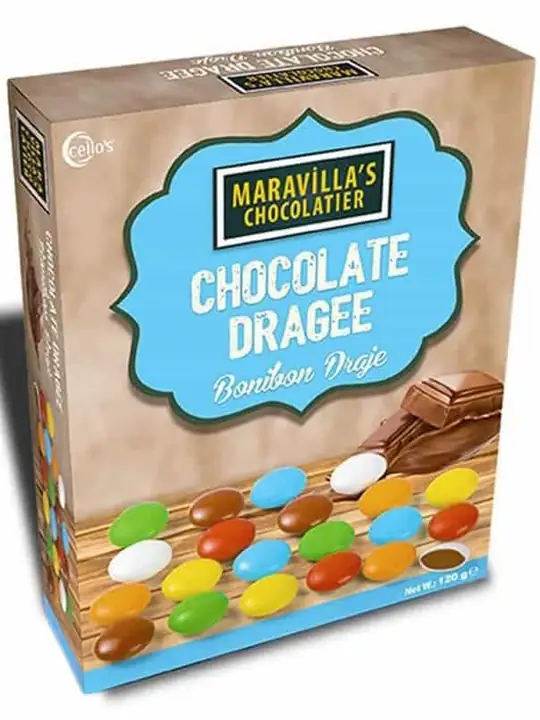 Maravilla's Chocolatier Choklad Bonibon Dragéer 120g ✖ 24