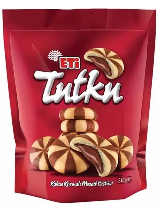 Eti Tutku Kakaokräm Mosaikkex 210g ✖ 18