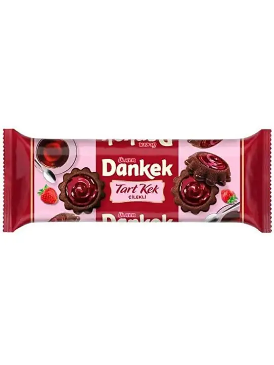 Ulker Dankek Jordgubbstart 180g ✖ 12