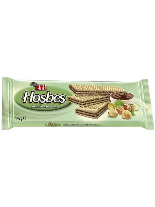 Eti Hosbes - Hasselnötskrämfylld Wafers ✖ 20