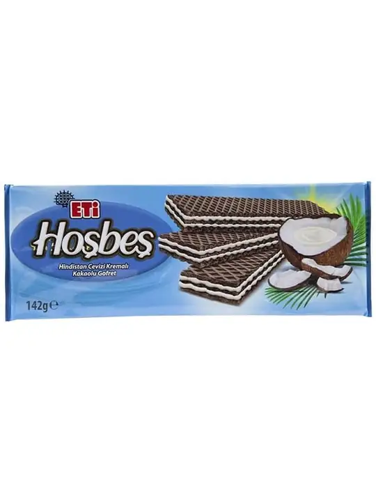 Eti Hosbes - Kokoskrämfylld Kakao Wafers ✖ 20