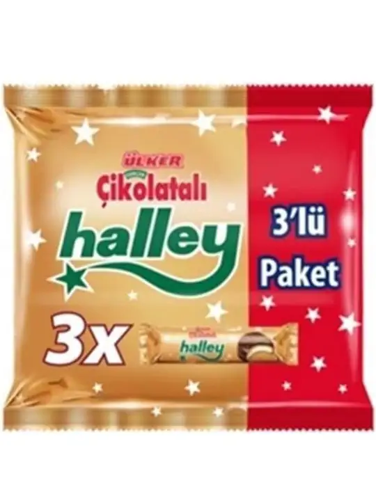 Ulker Halley Mini Smörgåskex 3x198g ✖ 18