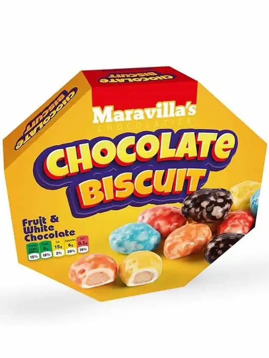 Maravilla's Chocolatier Blandad Smaksatt Vit Chokladdragé 142g ✖ 20