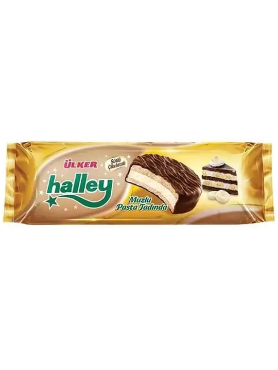 Ulker Halley med Banansmak 210g ✖ 12