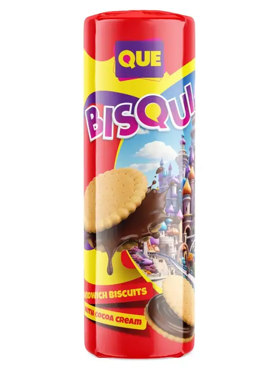 QUE BISQUI - Kakaokrämsandwichkex 500g ✖ 12