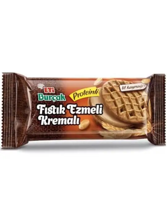 Eti Burcak Kex med Hasselnötskräm och Protein 158g ✖ 18