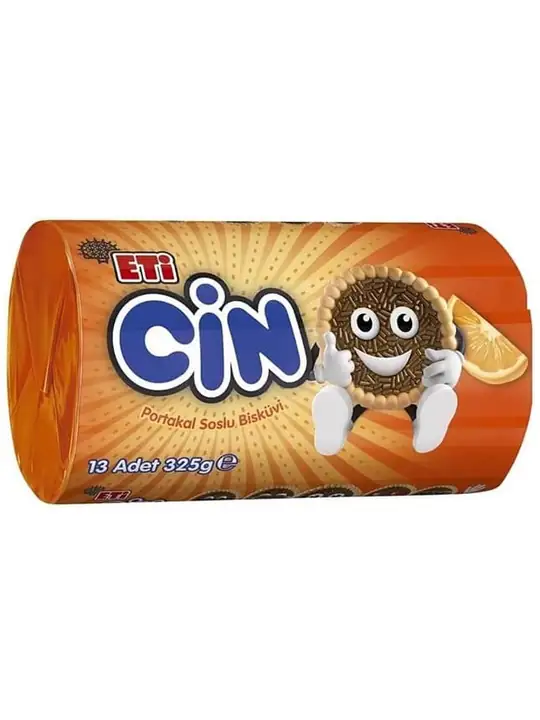 Eti Cin Kex med Apelsinsmak 325g ✖ 10