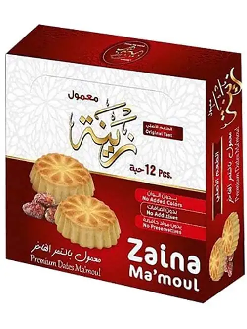 Zaina Mamool Original Röd Dadelkex 440g ✖ 12
