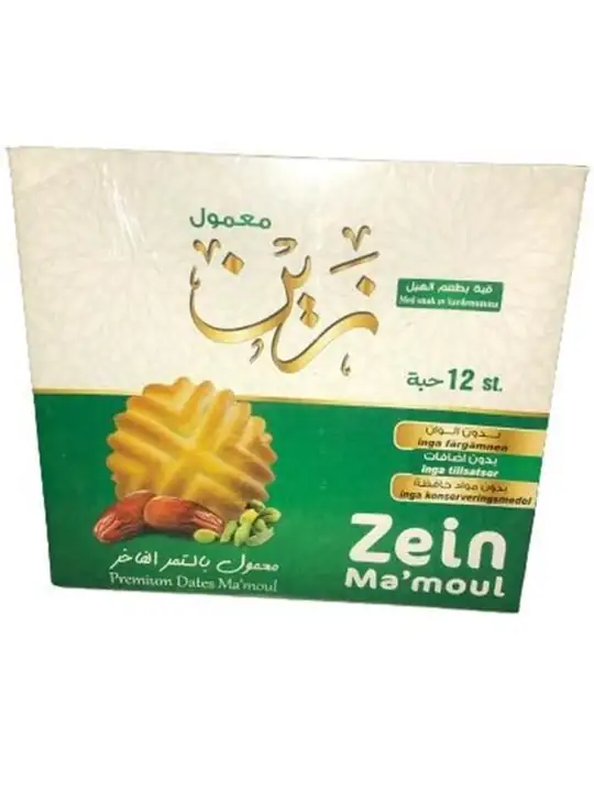 Zaina Mamool Kardemumma Dadelkex 440g ✖ 12