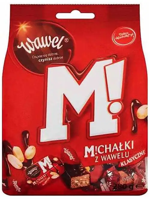 Wawel Polska Chokladbitar Michalki 280g ✖ 10