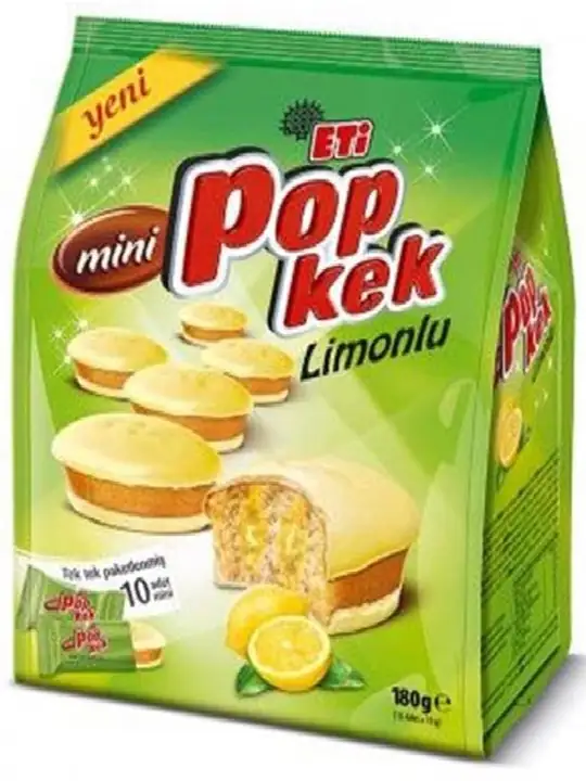 Eti Popkek Mini Citronkaka 180g ✖ 10