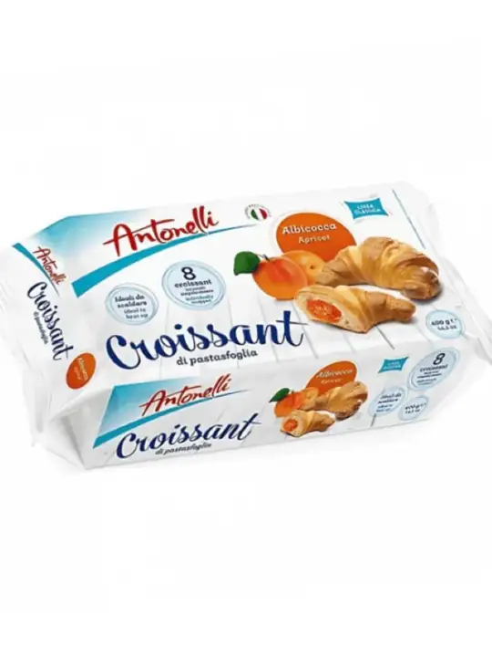 Antonelli Croissant med aprikos (5-pack) 250g ✖ 8