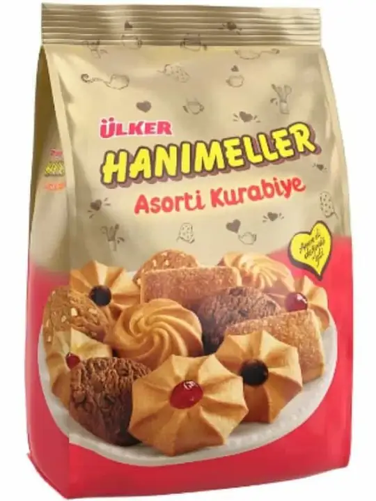 Ulker Hanımeller Blandade Söta Småkakor 150g ✖ 12