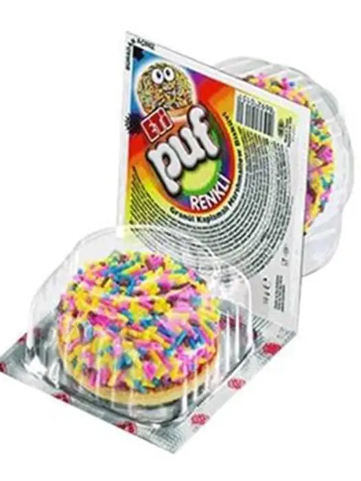 Eti Puf Granulerade Marshmallowkex 18g ✖ 48