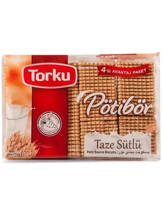 Torku Petit Beurre Kex (4-pack) 700g ✖ 6