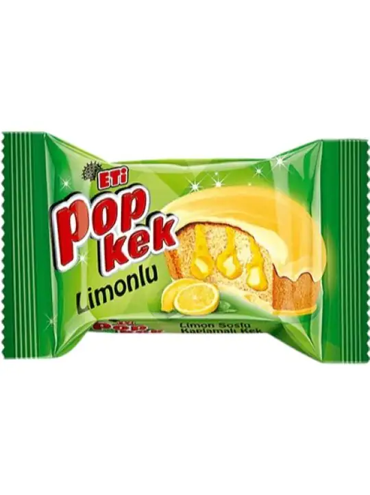 Eti Popkek Kaka med Citronsmak 60g ✖ 24
