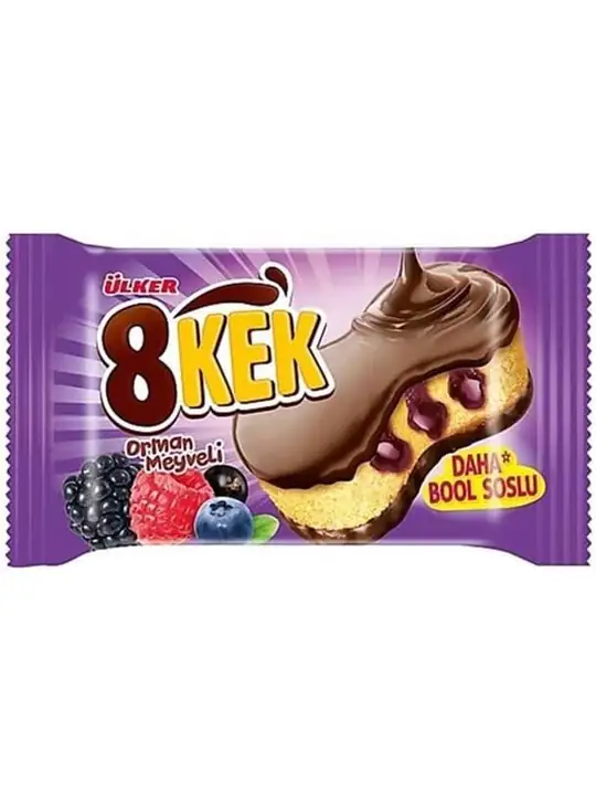 Ulker Dankek Skogsbärkaka 55g ✖ 24