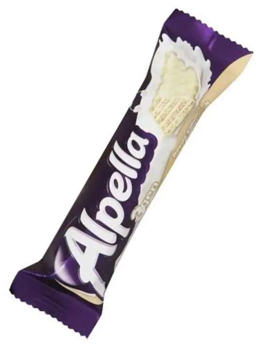 Ulker Alpella Triangel Vit Choklad 28g ✖ 24