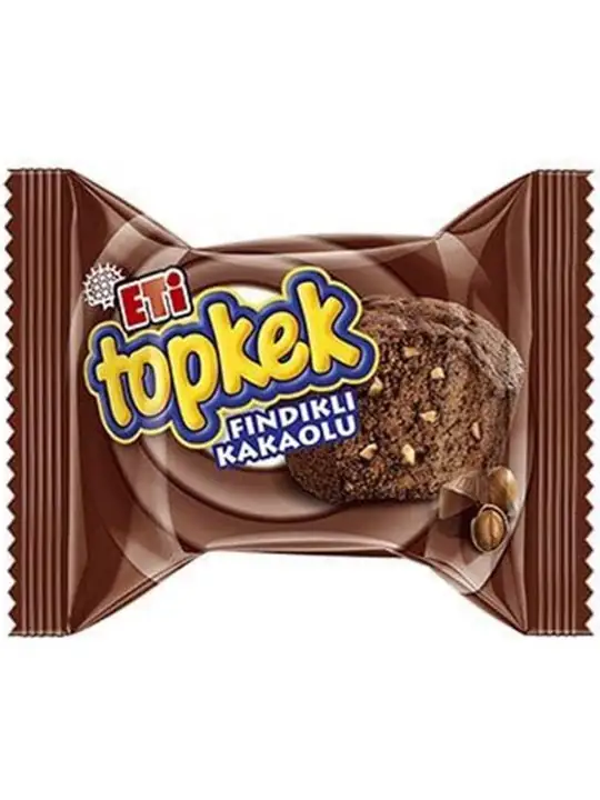 Eti Topkek Chokladkaka med Hasselnötter 35g ✖ 24