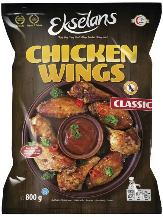 Ekselans Kycklingvingar (Chicken Wings) 800g ✖ 9