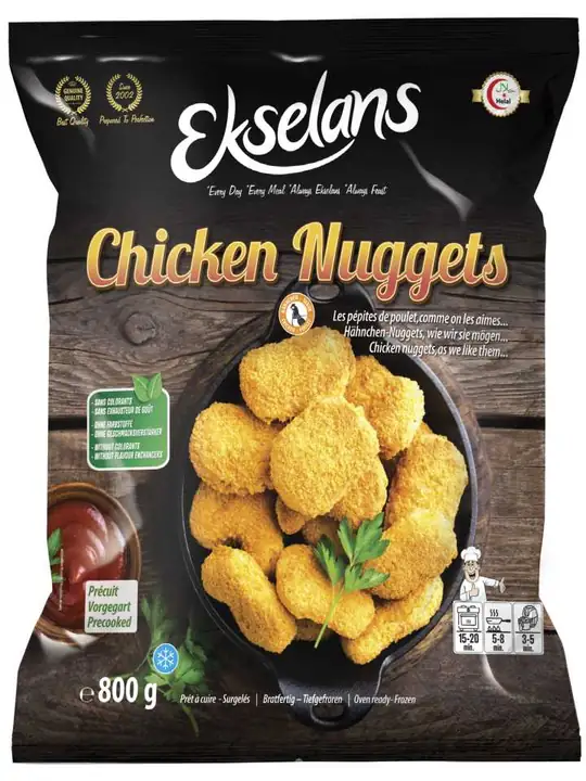 Ekselans Kyckling Nuggets 800g ✖ 9