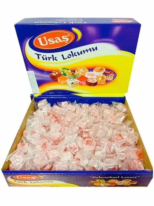 Usas Turkisk Delight - Rosensmak (Individuellt Förpackad) 2kg