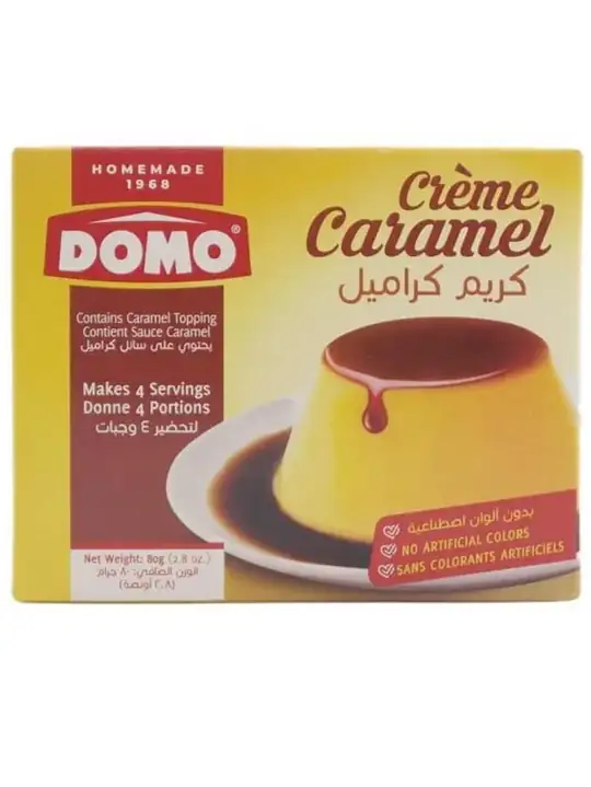 Domo Crème Caramel 80g ✖ 48