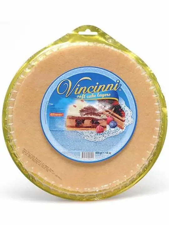 Vincinni Tårtbotten Vanilj 400g ✖ 8