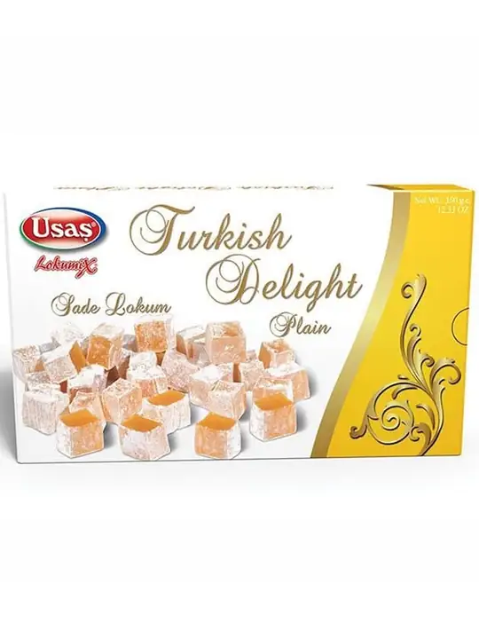 Usas Turkisk Delight - Naturell 350g ✖ 12