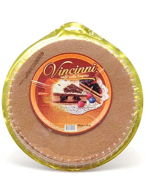Vincinni Tårtbotten Kakao 400g ✖ 8