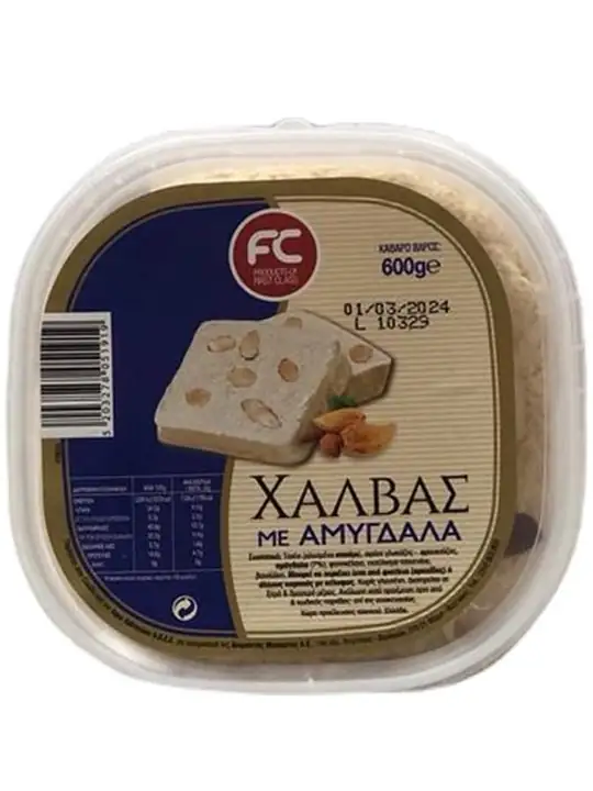 FC Sesamhalva med Mandel 600g ✖ 12
