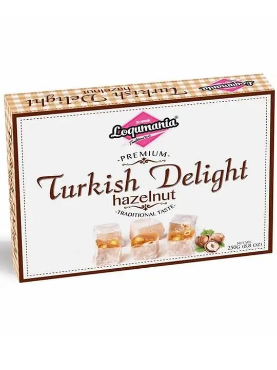 Loqumania Turkisk Delight - Hasselnöt 250g ✖ 15
