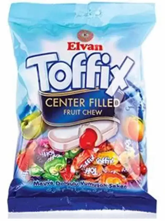 Elvan Toffix Mjuka Fruktgodisar 300g ✖ 12