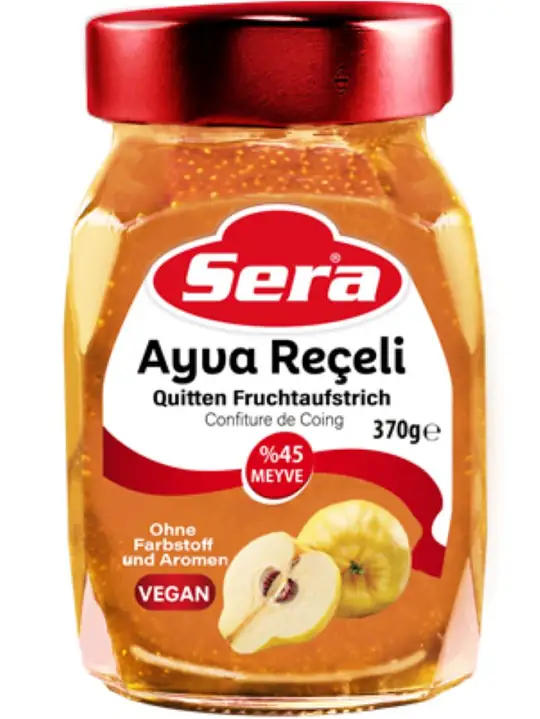 Sera Kvittensylt (45% Frukt) 370g ✖ 12
